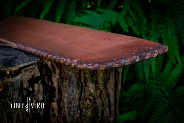 Leather youth hip quiver