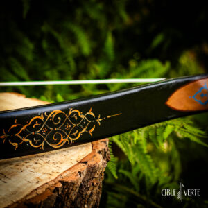 Handpainted Grózer Biocomposite Turkish Bow (long) – 42#