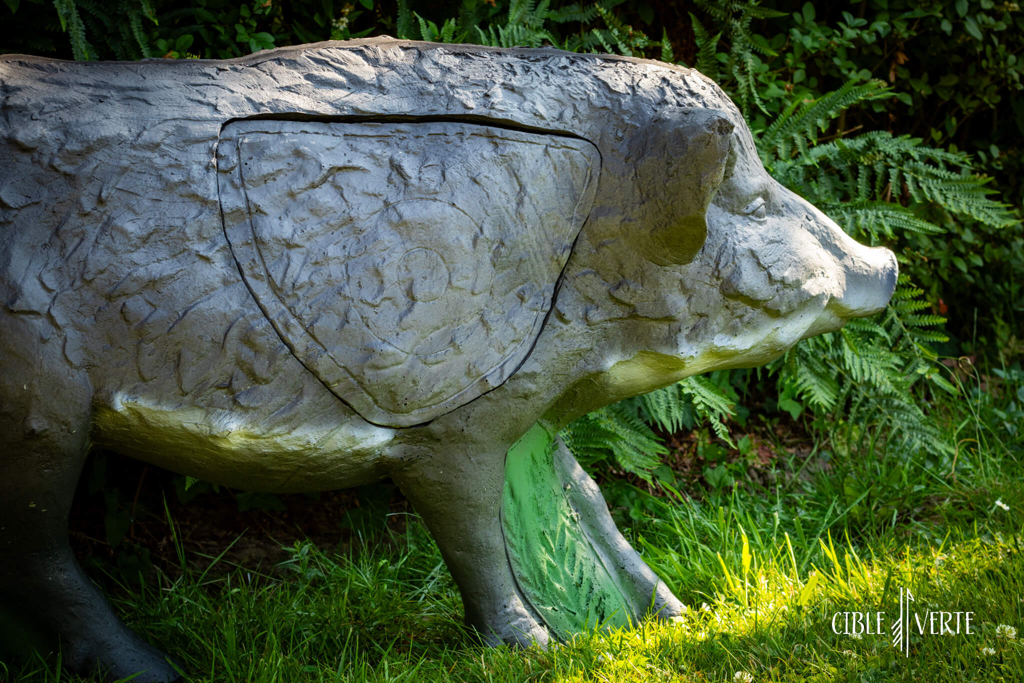 Eleven Wild Boar 3D Archery Target with insert