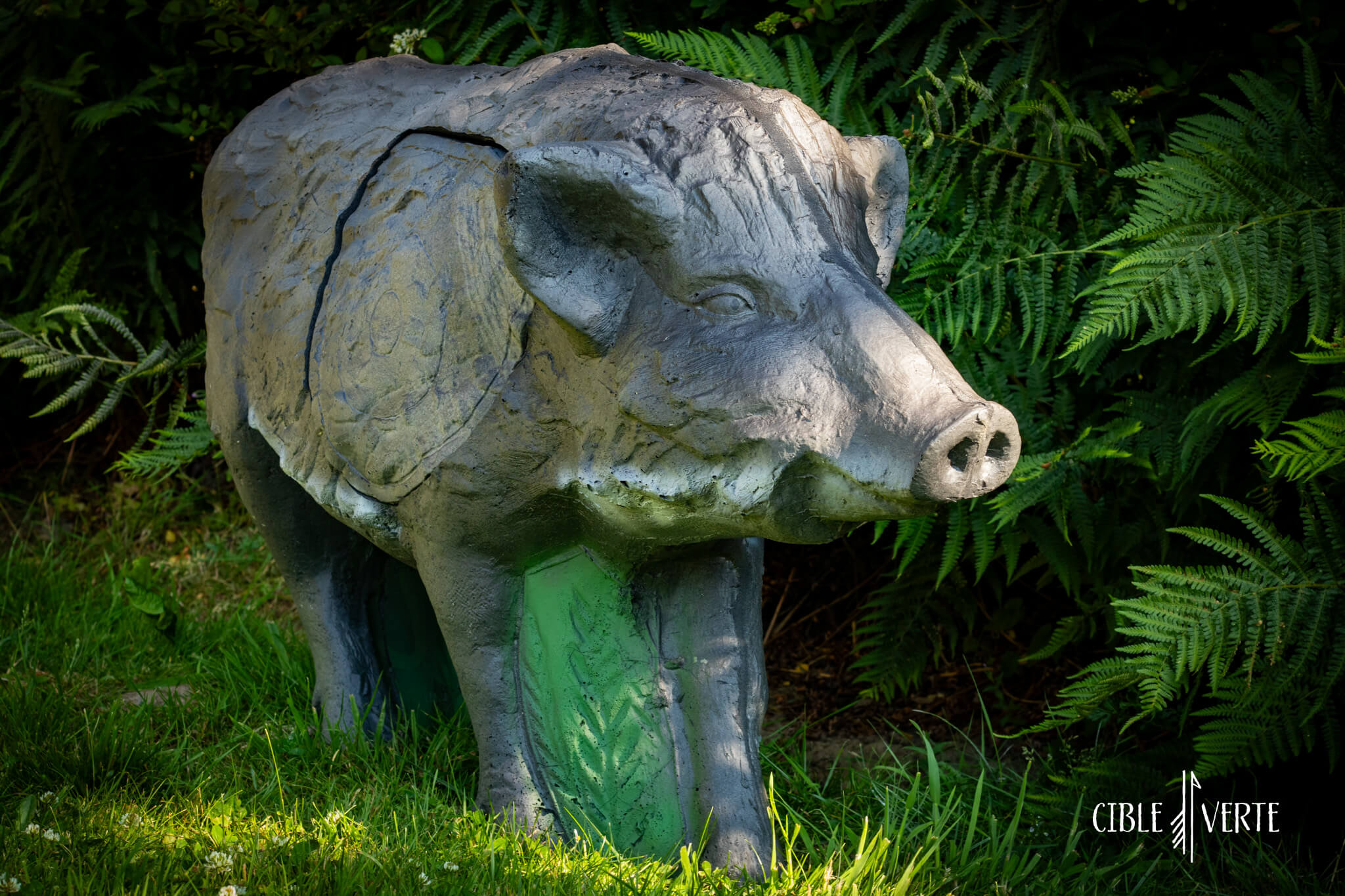 Eleven Wild Boar 3D Archery Target with insert